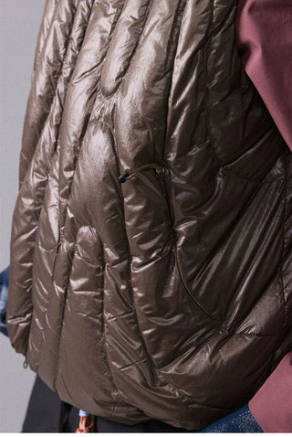[Monterest] Irregular Quilted Down Vest