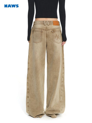 [NOTAWEAR] Wide-Leg Denim Pants