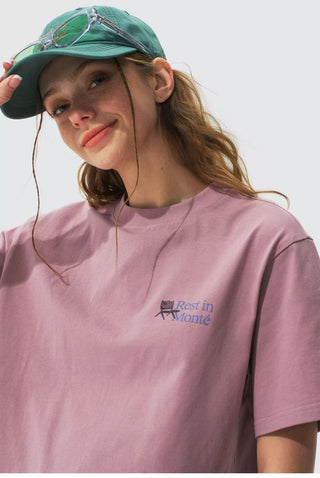 [Monterest] 5A Antibacterial Quick-Dry Outdoor Print Tee