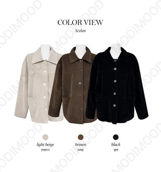 Meko Suede Formal Fit Jacket - 3 Colors