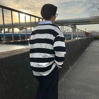 Rugby Border Long T-Shirt