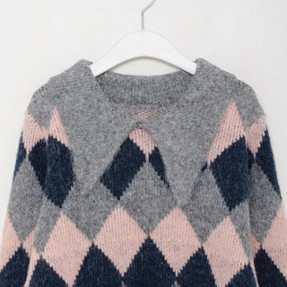 Pastel Round Knit