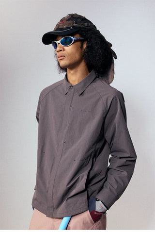 [Monterest] Quick-Dry Relaxed Fit Collared Shirt