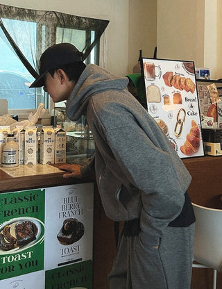 Toast Knit Hoodie Set (2 colors)