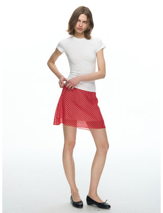 [NECY] Coco Red Mesh Dot A
