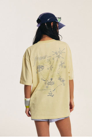 [Monterest] Quick-Dry Reflective Print T-Shirt