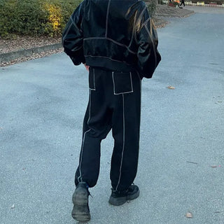 Stitched sweatpants