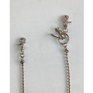cutting ball chain key ring