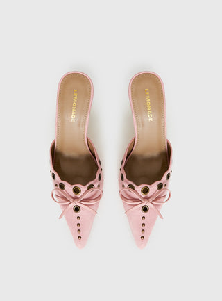 Charisma Pointed Toe Heels Dusty Pink