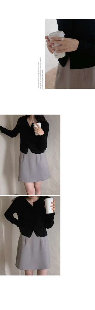 Soft Rib Cardigan - 5 Colors