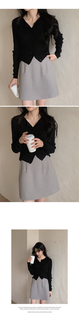 Soft Rib Cardigan - 5 Colors