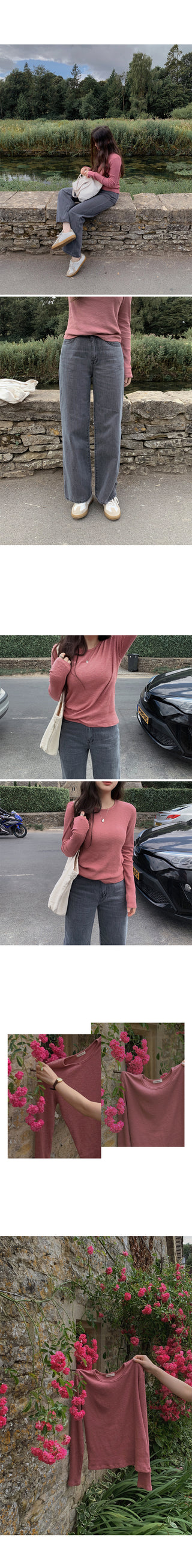 Slim Rib T-Shirt - 5 Colors