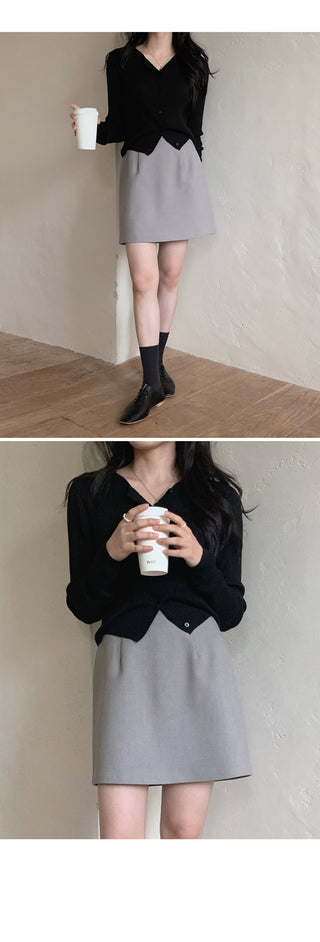 Soft Rib Cardigan - 5 Colors