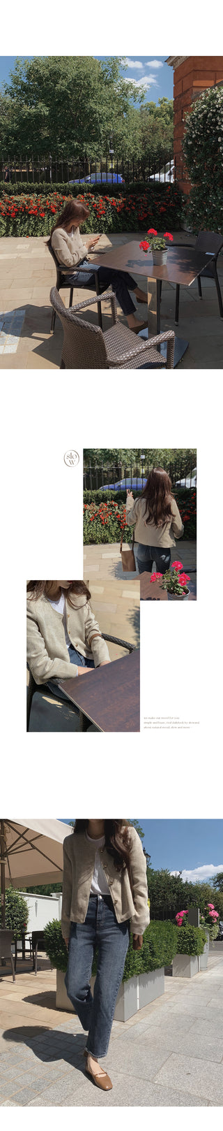 (basic/long) Land Dark Denim Pants