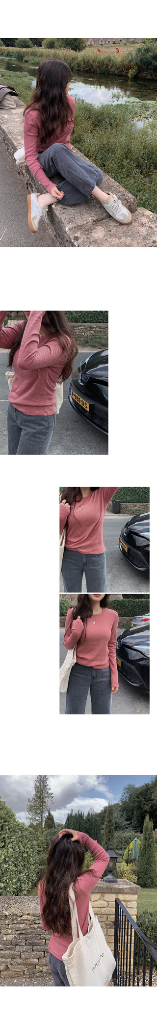 Slim Rib T-Shirt - 5 Colors