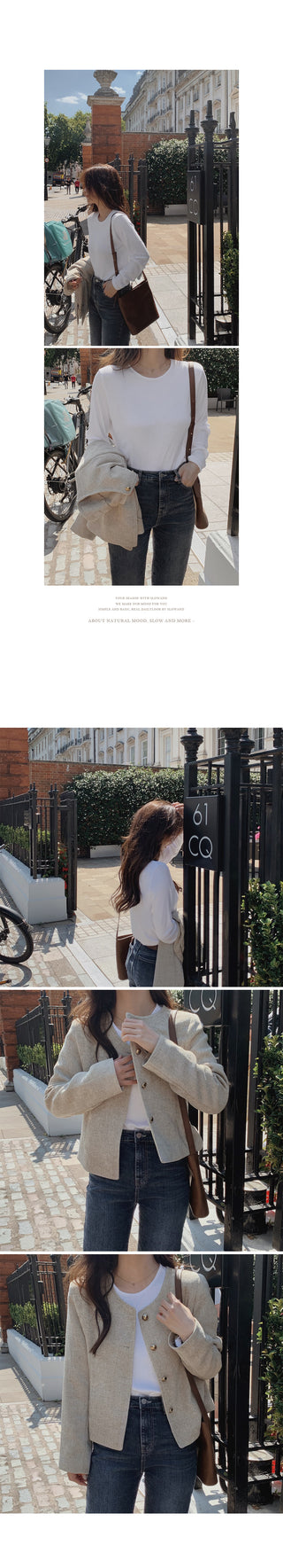 (basic/long) Land Dark Denim Pants
