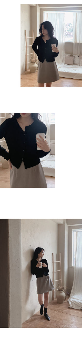 Soft Rib Cardigan - 5 Colors
