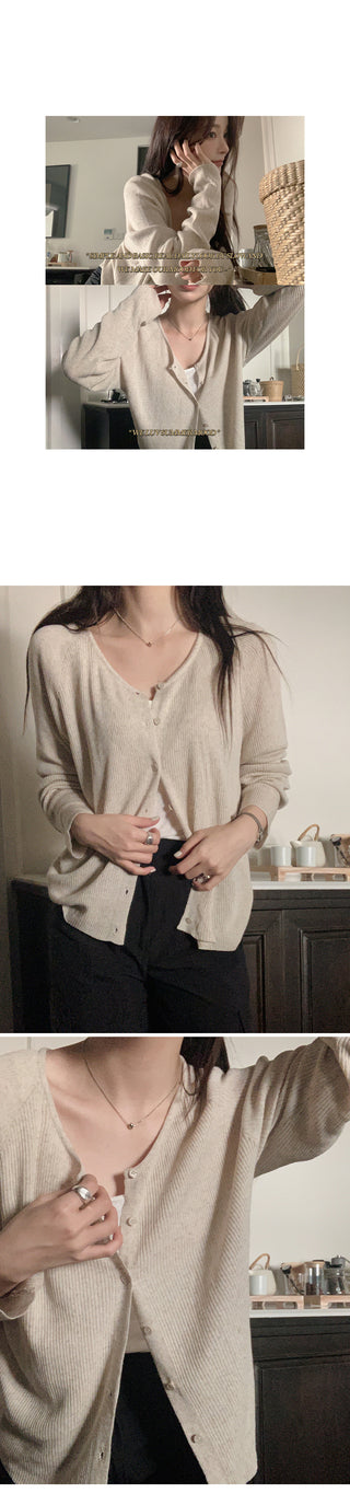 Slim Summer Cardigan - 6 colors
