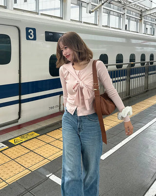 Ribbon Tie Cardigan