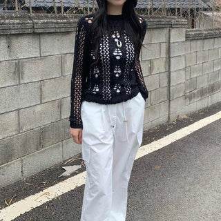 Vintage net knit