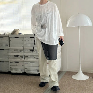 Slub Long T-shirt