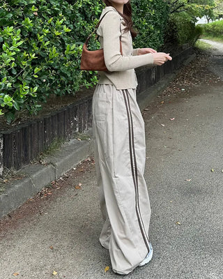 Elastic waist sweatpants