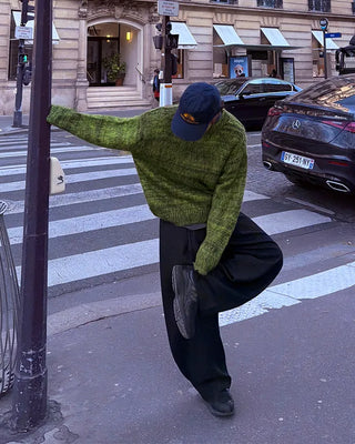 Multicolor Mix Knit Pullover