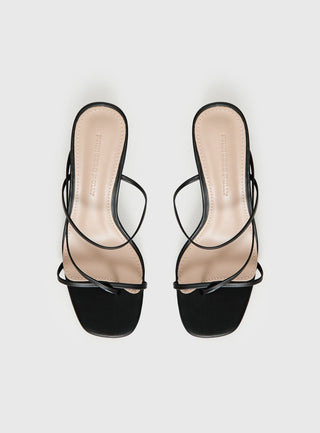 The Becka Heels Black