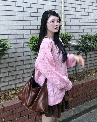 Cubic round-shaped metal frame glasses