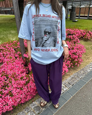 Oversized Half-Sleeve T-Shirt