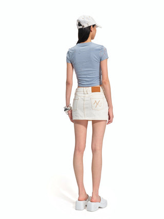 Montaigne Denim Skirt