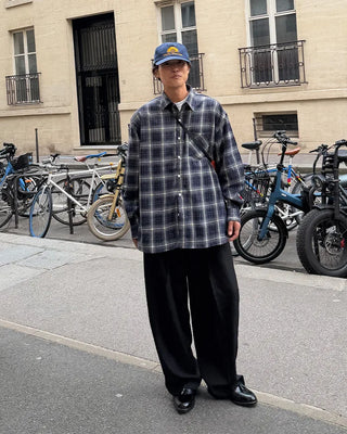 Checked pocket shirt