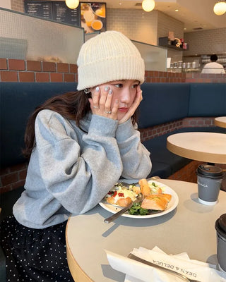 String Ribbon Sweatshirt