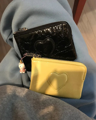 Heart Card Case Keyring