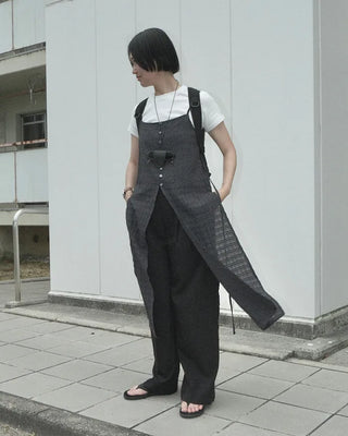 Layered long dress