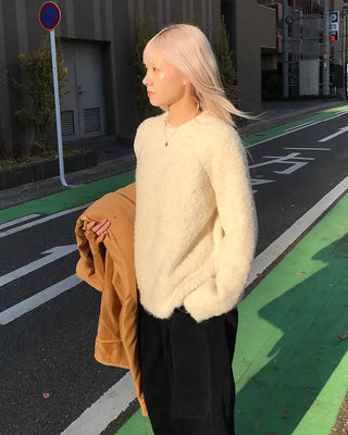 Boucle Round Knit