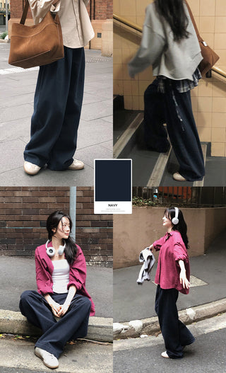 (Short/Basic/Long) (5 colors) Cotton Slacks Pants