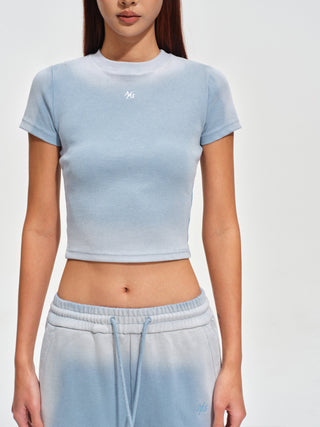 Slim-Fit Equestrian Crest Tee