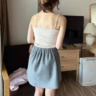 Basic Square Sleeveless Top