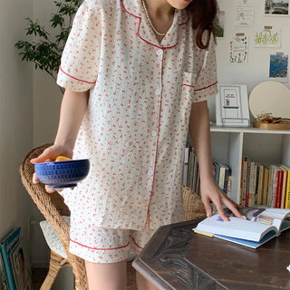 Cherry Pajama Set