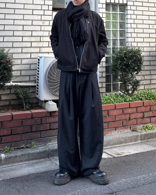 Stitch Line Zip-Up Jacket