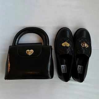 Heart Buckle 2-Way Bag