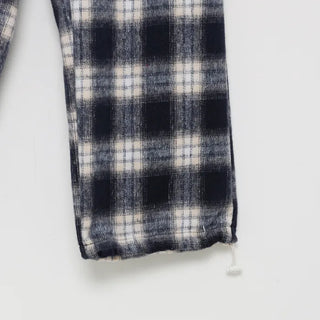 Checked Banding Pants