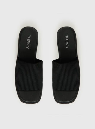 Therapy Nawty Sandals Black