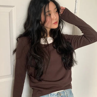 Span Rib Long Sleeve T-Shirt