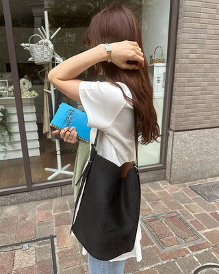 Square Big Shoulder Bag