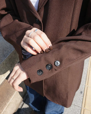 Oversized tailored jacket
