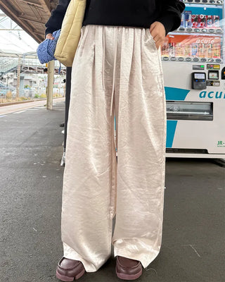 Satin Easy Pants
