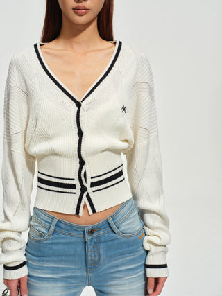 Luminous White Newport Resort Knitwear