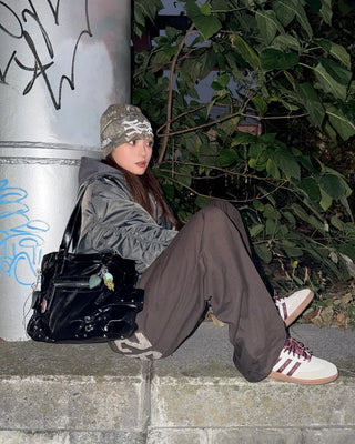 Y2K Leather Shoulder Bag